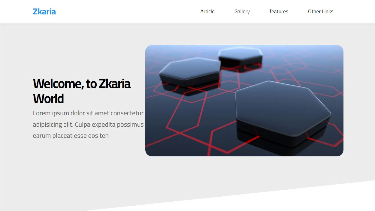 Modern template website | portfolio